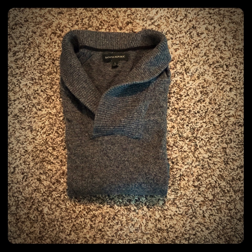 Gray Sweater by Banana Republic